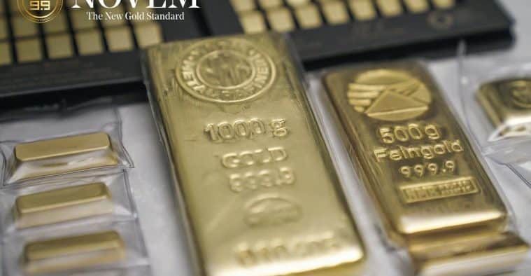 Novem Backs NNN Gold Tokens with Nearly $1.5 million in LBMA-Certified Gold